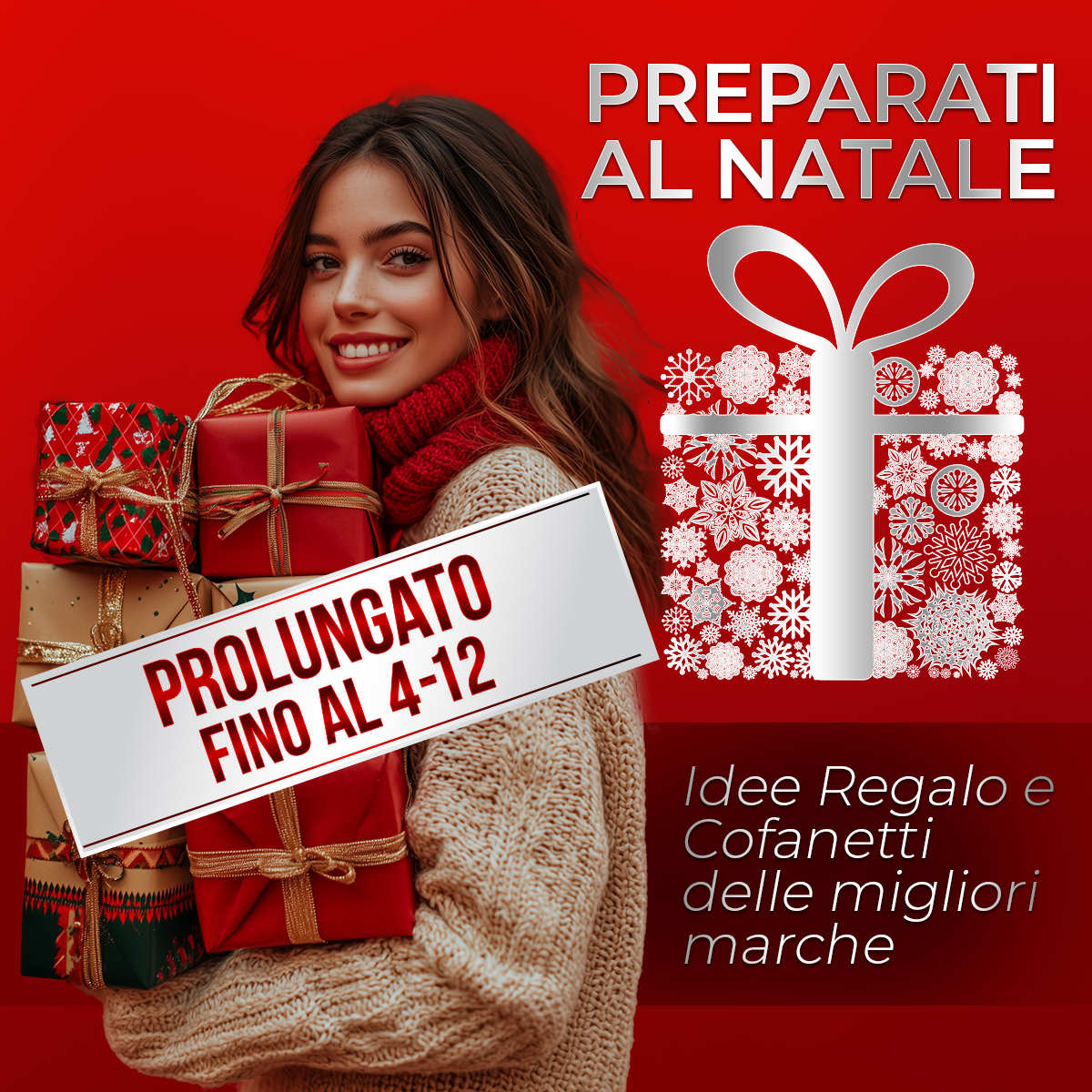 Per i tuoi Regali scopri i nostri Pacchetti Regalo 
